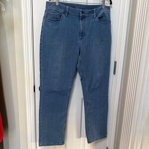L.L. Bean Women’s Straight Blue Jeans